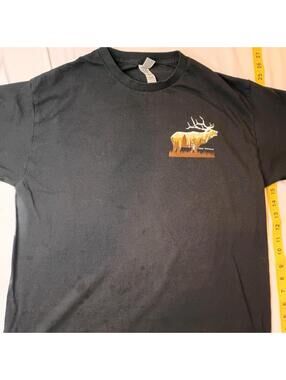 Elk Men's Black Tshirt